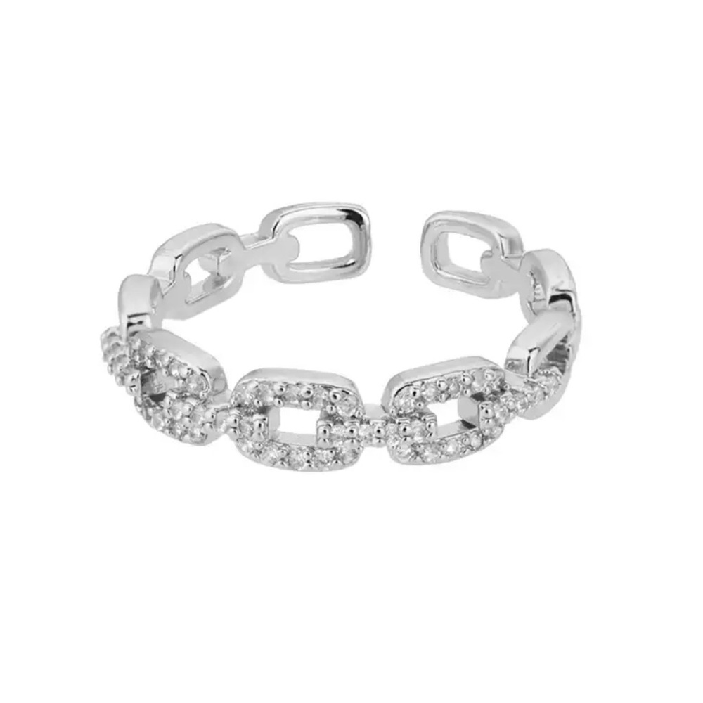 - Adjustable Ring for Women Stainless Steel Ring